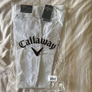 Callaway Classic White Golf Trousers
